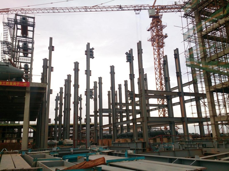 加里曼丹岛工业煤气站钢结构项目